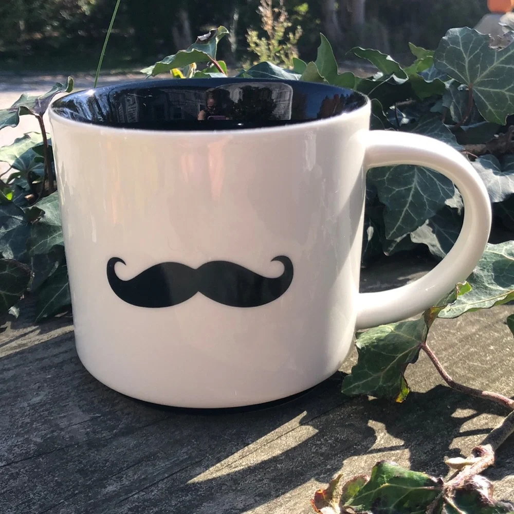 Pier 1 Imports Mustache Mug
